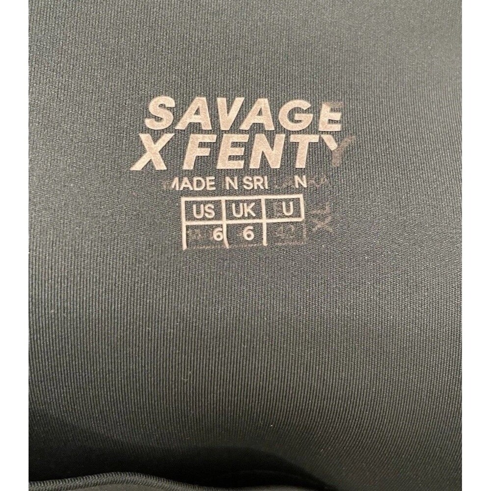 Savage x Fenty XL 14-16 Hotline High Waist Legging Botanical Green Full Length - Picture 6 of 7